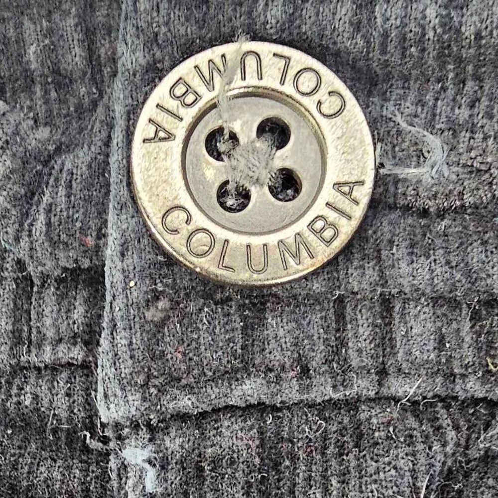 Men's Columbia Black Corduroy Pants 40 x 30